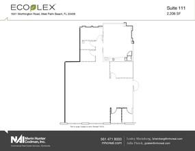 1641 Worthington Rd, West Palm Beach, FL for rent Floor Plan- Image 2 of 2