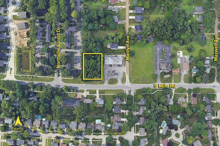 41200 Five Mile Rd, Plymouth, MI for sale - Building Photo - Image 1 of 1