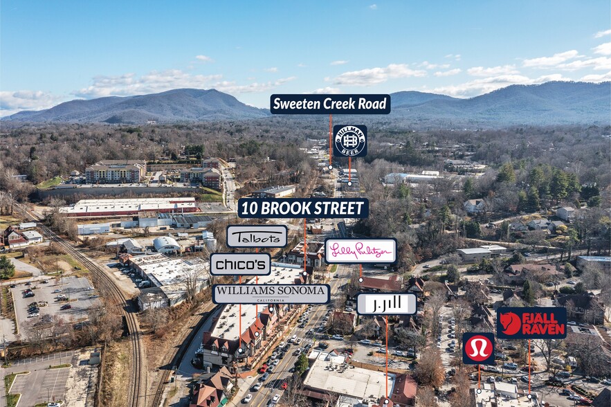 10 Brook St, Asheville, NC for rent - Aerial - Image 3 of 13