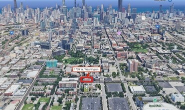 1709 W Washington Blvd, Chicago, IL - AERIAL map view - Image1