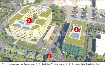 Schiltigheim - Aerial  map view