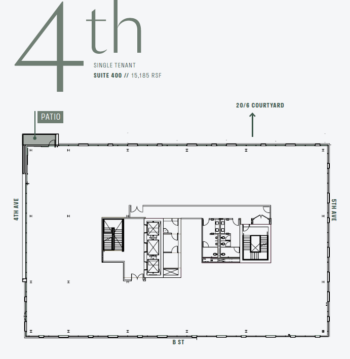 450 B St, San Diego, CA to rent Floor Plan- Image 1 of 1