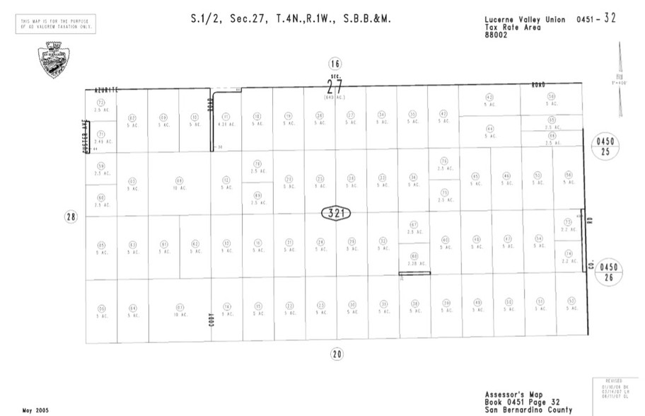 0 Carnelian Rd, Lucerne Valley, CA for sale - Building Photo - Image 1 of 1