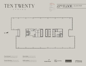 1020 Spring St, Atlanta, GA to rent Floor Plan- Image 1 of 1