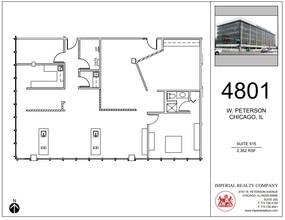 4801 W Peterson Ave, Chicago, IL for rent Floor Plan- Image 1 of 5