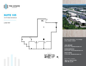 300 Tri State International, Lincolnshire, IL for rent Floor Plan- Image 1 of 1