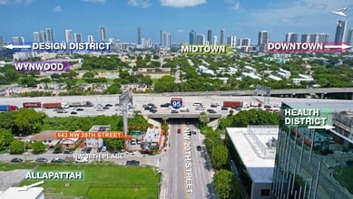 643 NW 20th St, Miami, FL - AERIAL  map view