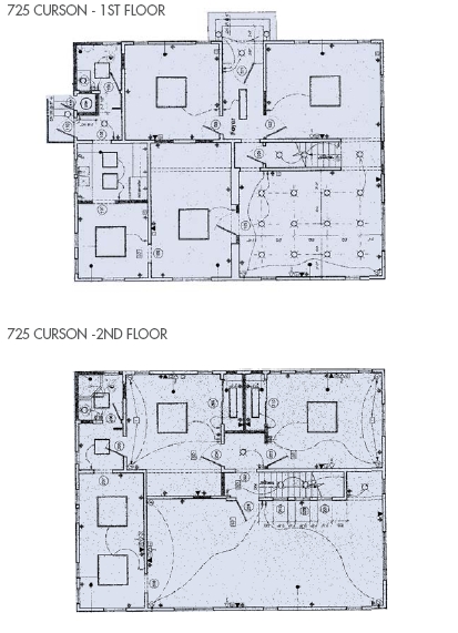 725 S Curson Ave, Los Angeles, CA for sale - Floor Plan - Image 2 of 6