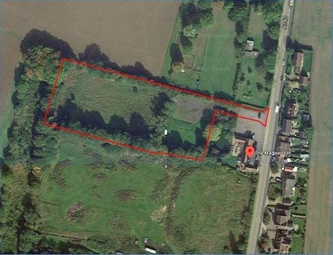 Norwich Rd, Stowmarket for sale Aerial- Image 1 of 2