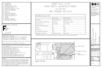 1900 N Howard St, Baltimore, MD for rent Site Plan- Image 2 of 2