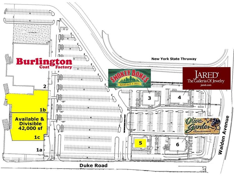 2013 Walden Ave, Cheektowaga, NY for rent - Site Plan - Image 2 of 4