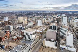 10010 106th St NW, Edmonton, AB - AERIAL  map view - Image1