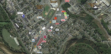 325 Emancipation Hwy, Fredericksburg, VA - aerial  map view - Image1