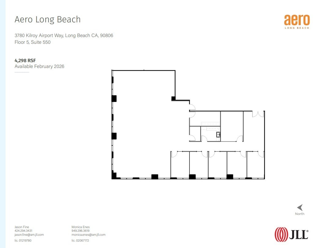3900 Kilroy Airport Way, Long Beach, CA to rent Floor Plan- Image 1 of 1