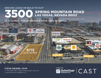 More details for 3500 Spring Mountain Rd, Las Vegas, NV - Land for Rent