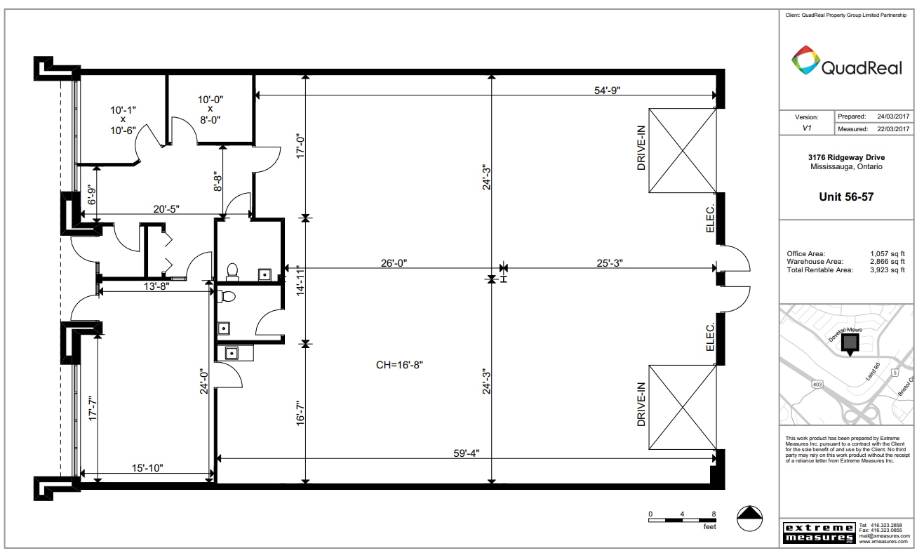 4181 Sladeview Cres, Mississauga, ON to rent Floor Plan- Image 1 of 1