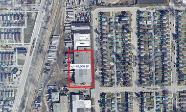 9202 Sangamon st, Chicago, IL - AERIAL  map view