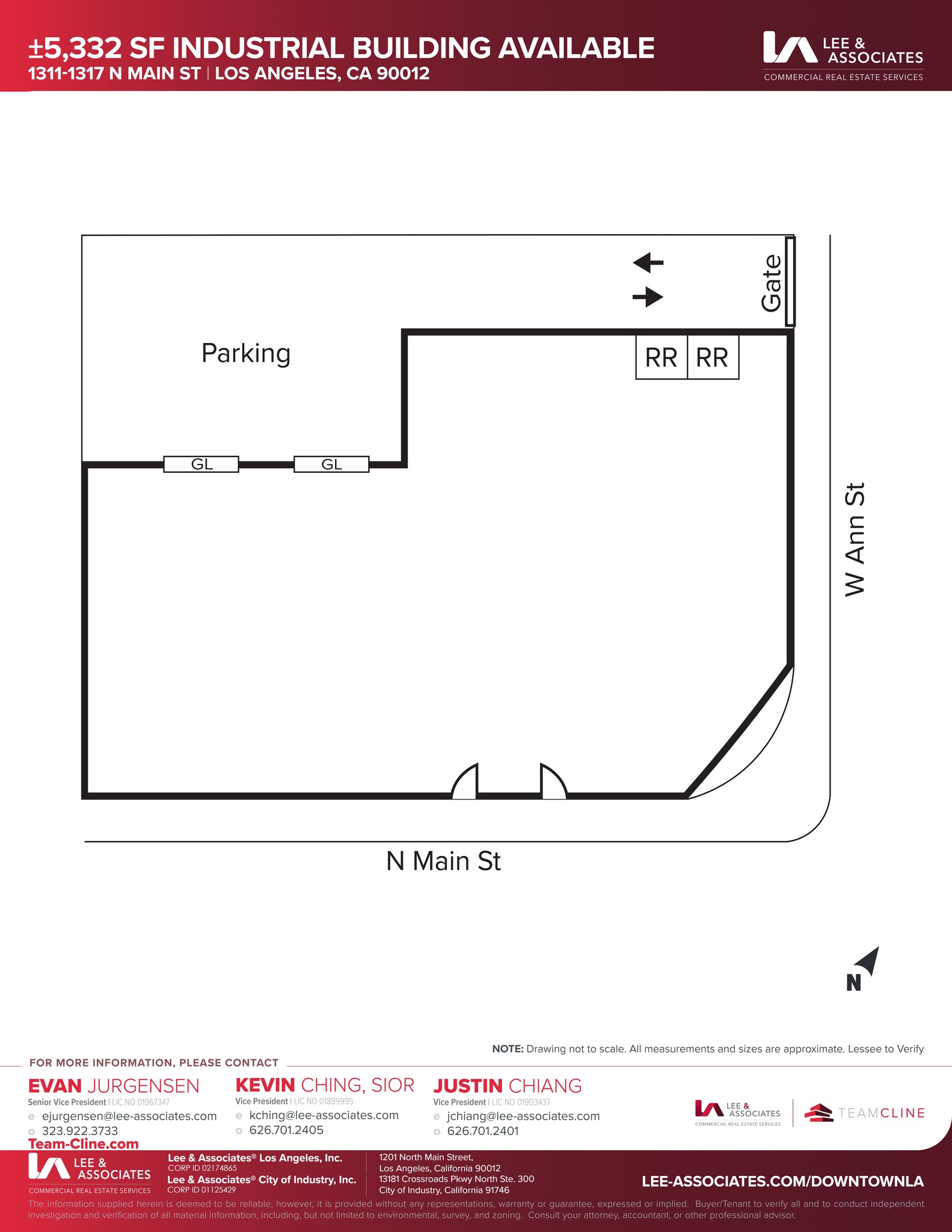 1311-1317 N Main St, Los Angeles, CA for rent Site Plan- Image 1 of 1