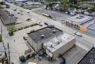 1055-1059 E 9 Mile Rd, Hazel Park, MI - aerial  map view