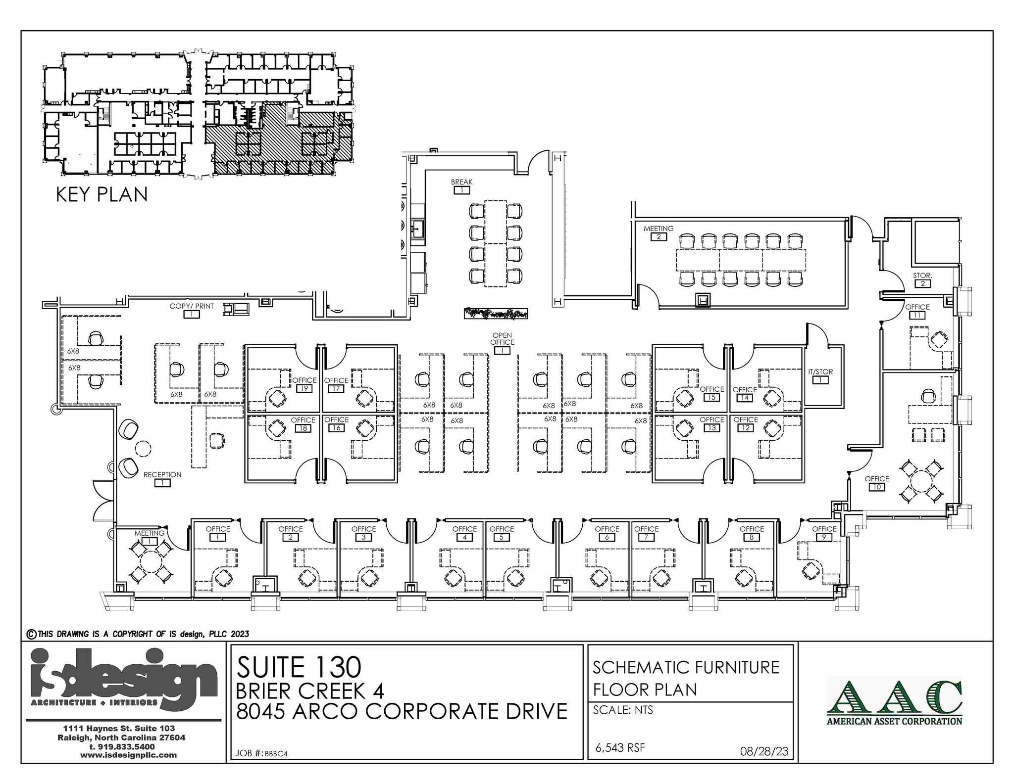 8045 Arco Corporate Dr, Raleigh, NC to rent Floor Plan- Image 1 of 1