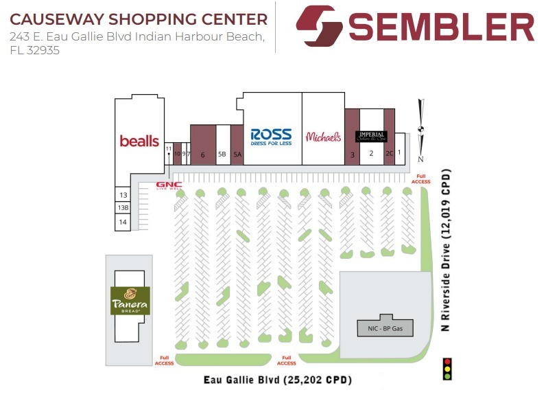 243 E Eau Gallie Blvd, Indian Harbour Beach, FL for rent Site Plan- Image 1 of 1