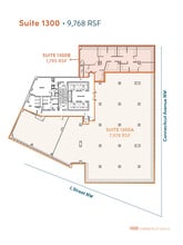 1100 Connecticut Ave NW, Washington, DC to rent Floor Plan- Image 1 of 7