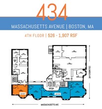 434-440 Massachusetts Ave, Boston, MA for rent Floor Plan- Image 1 of 1