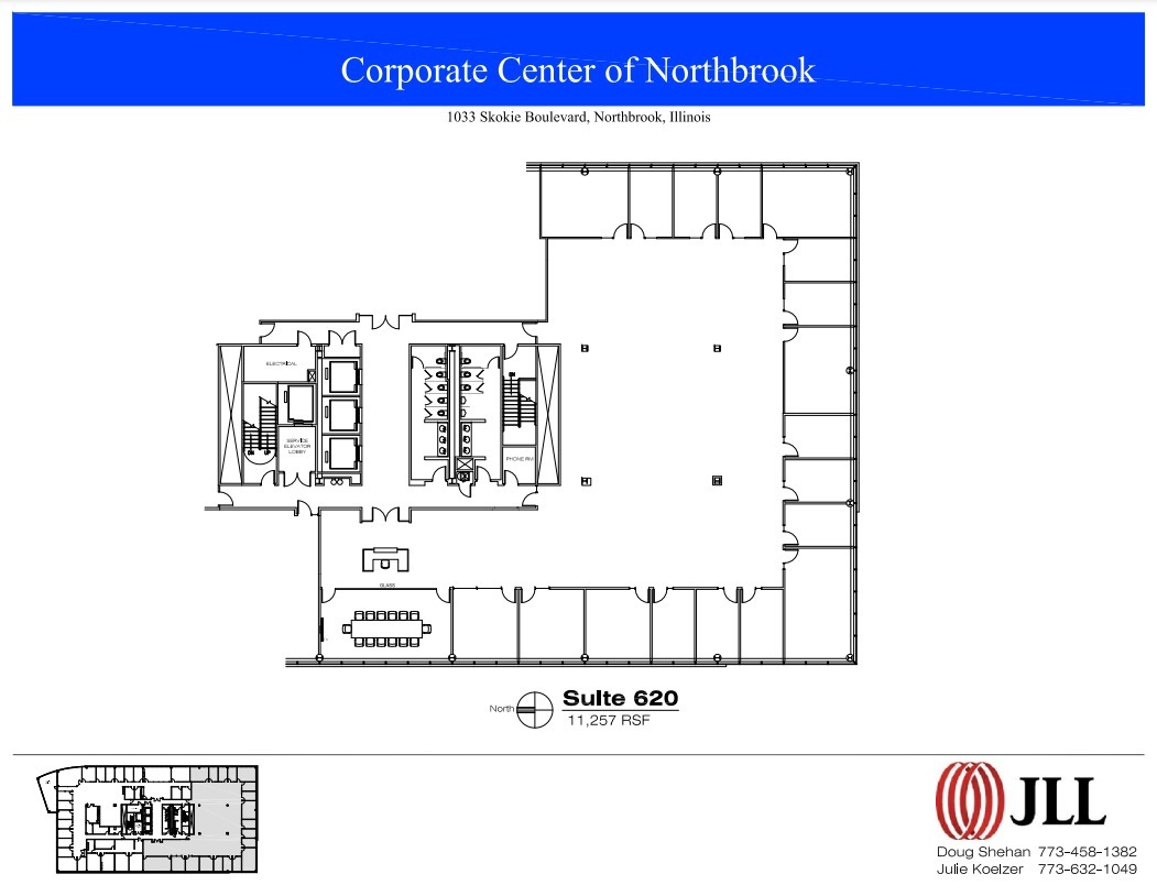 1033 Skokie Blvd, Northbrook, IL for rent Floor Plan- Image 1 of 11