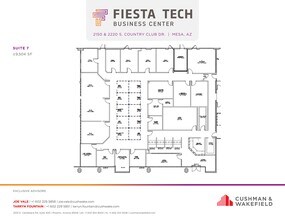 2150 S Country Club Dr, Mesa, AZ to rent Site Plan- Image 2 of 2