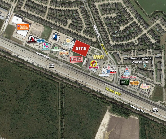 Hwy 290 & Mueschke Rd, Cypress, TX for sale - Primary Photo - Image 1 of 1