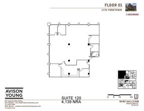 1776 Yorktown St, Houston, TX for rent Floor Plan- Image 1 of 1