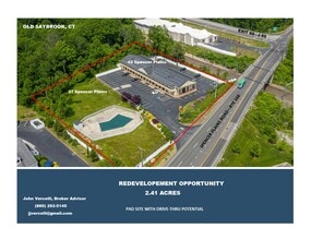 37 Spencer Plain Rd, Old Saybrook, CT - AERIAL  map view