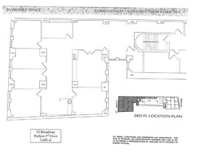 32 Broadway, New York, NY for rent Floor Plan- Image 1 of 1