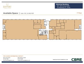 9500 Koger Blvd N, Saint Petersburg, FL for rent Floor Plan- Image 1 of 1