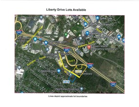 Liberty Dr, Brewer, ME - aerial  map view