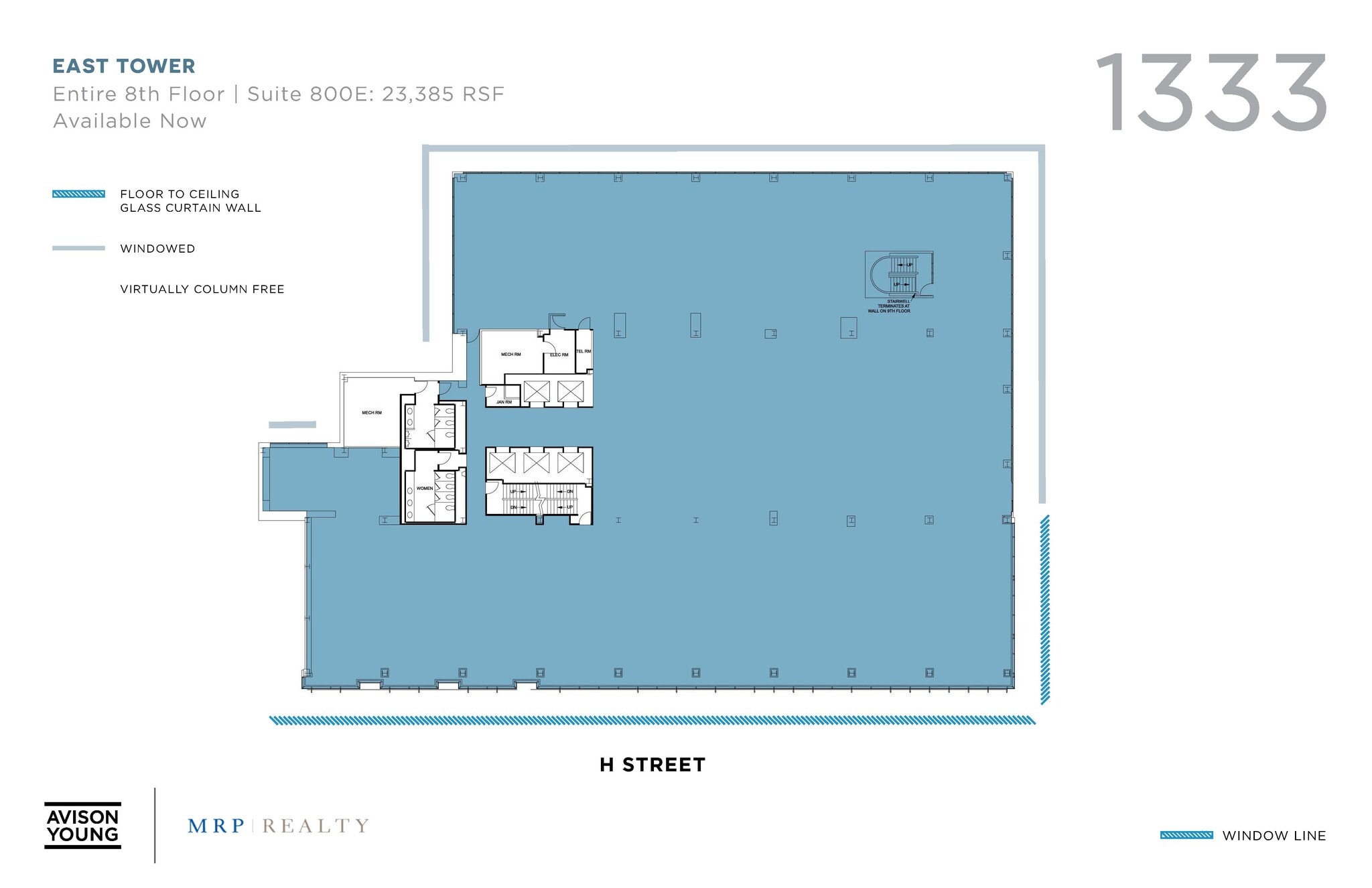 1333 H St NW, Washington, DC to rent Floor Plan- Image 1 of 1