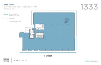 1333 H St NW, Washington, DC to rent Floor Plan- Image 1 of 1