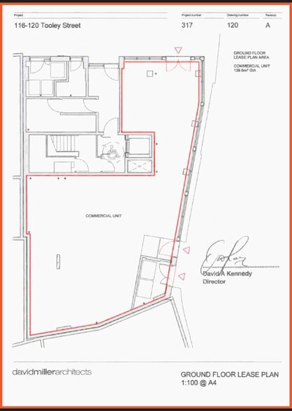 118 Tooley St, London to rent - Floor Plan - Image 3 of 4