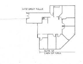 2470 Gray Falls Dr, Houston, TX for rent Floor Plan- Image 1 of 1