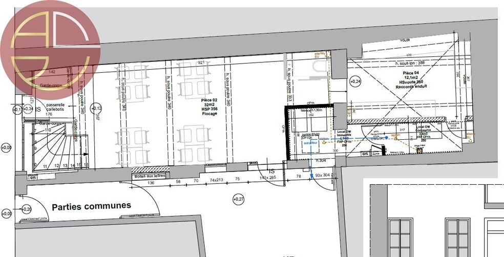Retail in Toulouse to rent - Floor Plan - Image 1 of 2