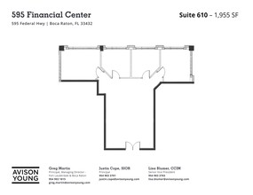 595 S Federal Hwy, Boca Raton, FL for rent Site Plan- Image 1 of 1