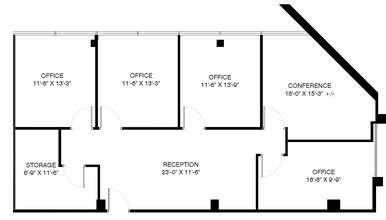 2655 Villa Creek Dr, Dallas, TX for rent Floor Plan- Image 1 of 2