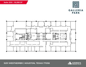 5251 Westheimer Rd, Houston, TX for rent Floor Plan- Image 1 of 1