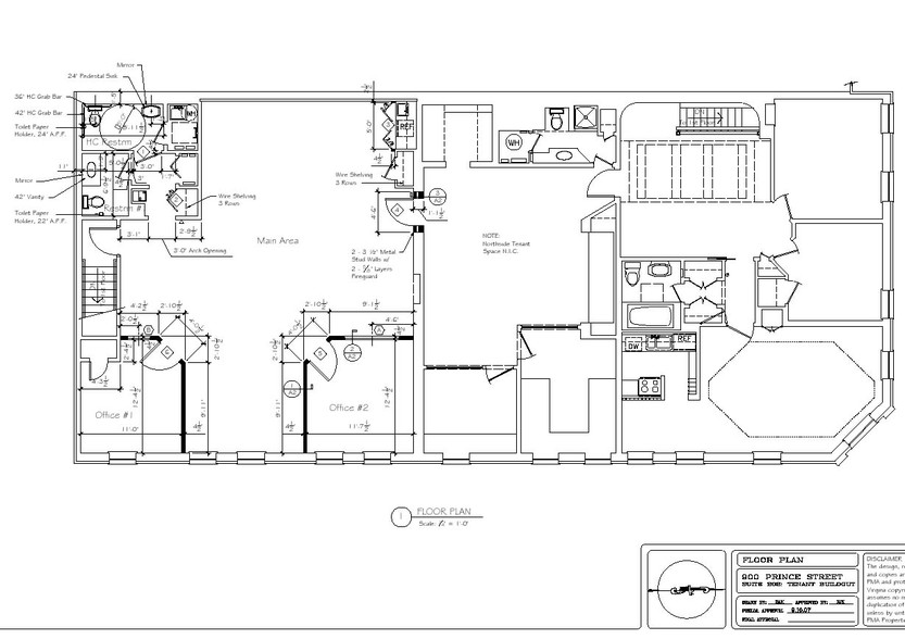 900-902 Prince St, Alexandria, VA for rent - Floor Plan - Image 2 of 2