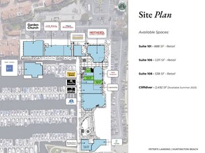 16330-16450 Pacific Coast Hwy, Huntington Beach, CA for rent Site Plan- Image 1 of 1