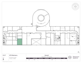 875 Waimanu St, Honolulu, HI for rent Site Plan- Image 1 of 1