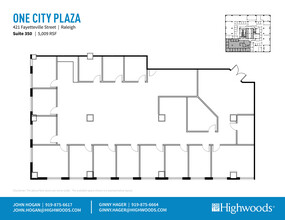 421 Fayetteville St, Raleigh, NC for rent Floor Plan- Image 1 of 1