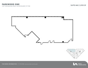 10077 Grogans Mill Rd, The Woodlands, TX for rent Floor Plan- Image 1 of 3