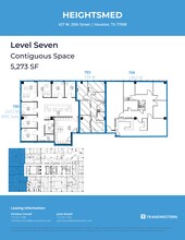 427 W 20th St, Houston, TX for rent Site Plan- Image 1 of 2