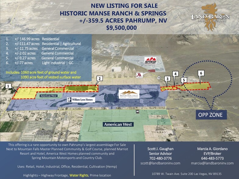 4501 S Homestead Rd, Pahrump, NV for sale - Primary Photo - Image 1 of 1